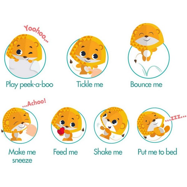 Продукт Tiny Love Wonder Buddy Жълтото Лъвче Леонардо - Интерактивна играчка - 0 - BG Hlapeta